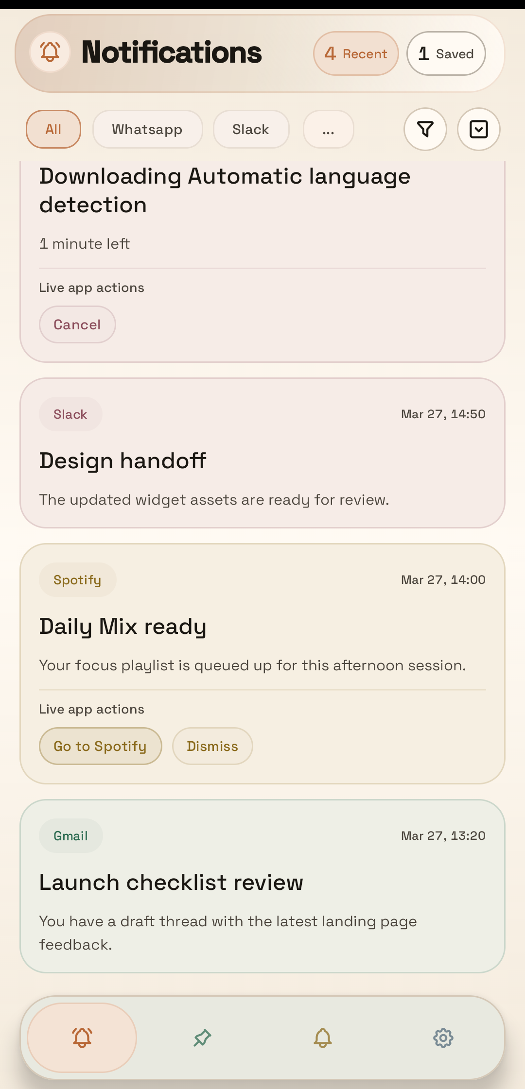 Capture Notifications